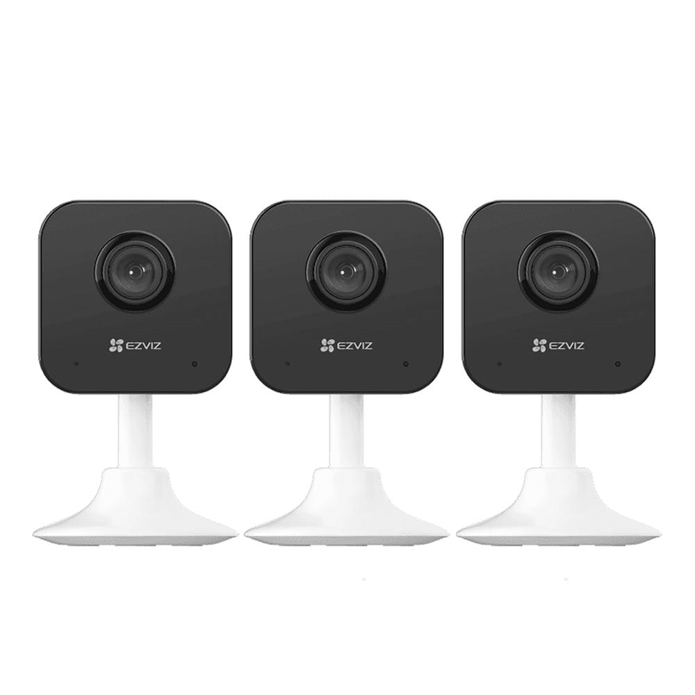 Kit 3 Cámaras Vigilancia Ezviz H1C Full HD Audio Bidireccional Alarma Kit 3 Cámaras Vigilancia Ezviz H1C Full HD Audio Bidireccional Alarma