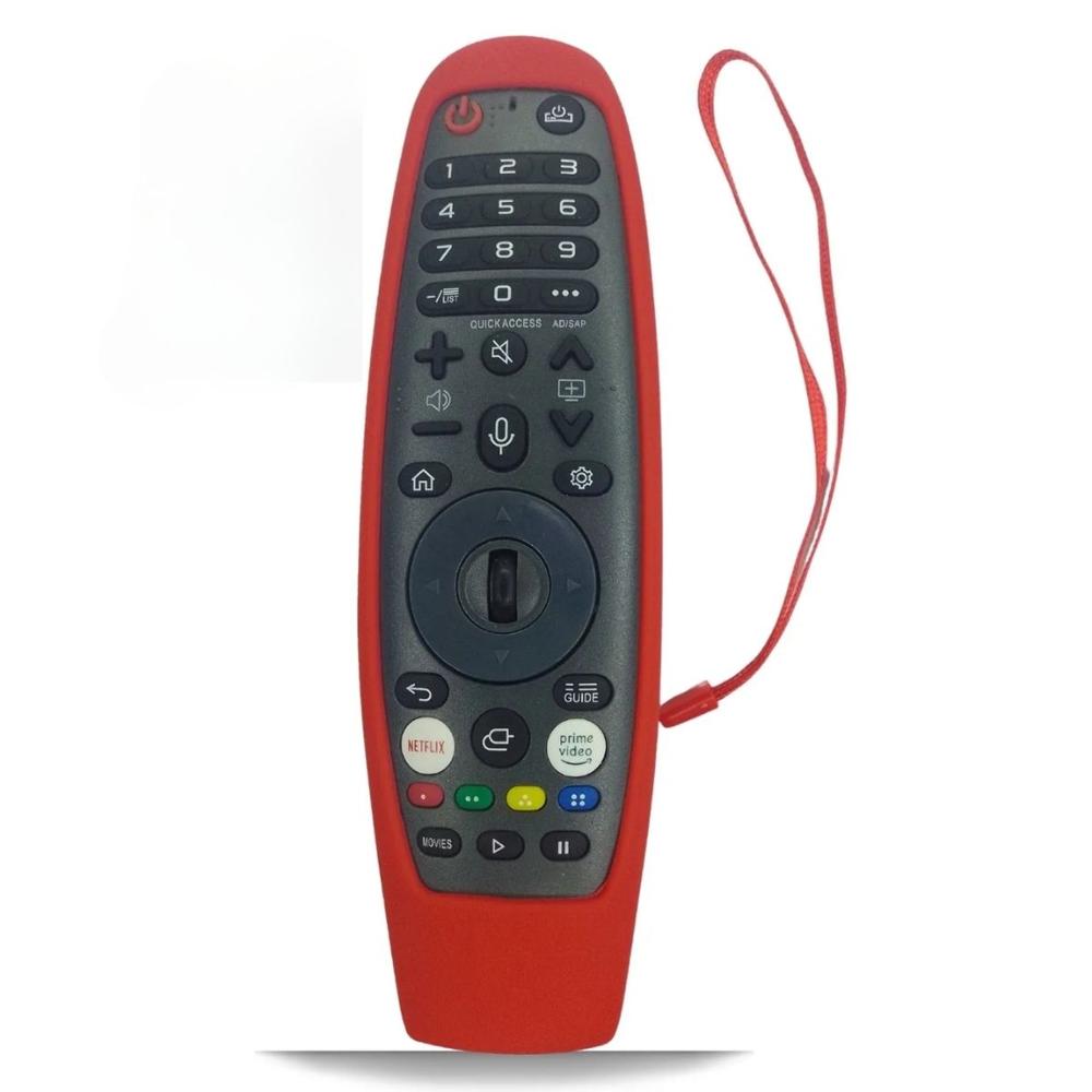 Funda para Control Magic Universal para Tv BGH Webos Rojo