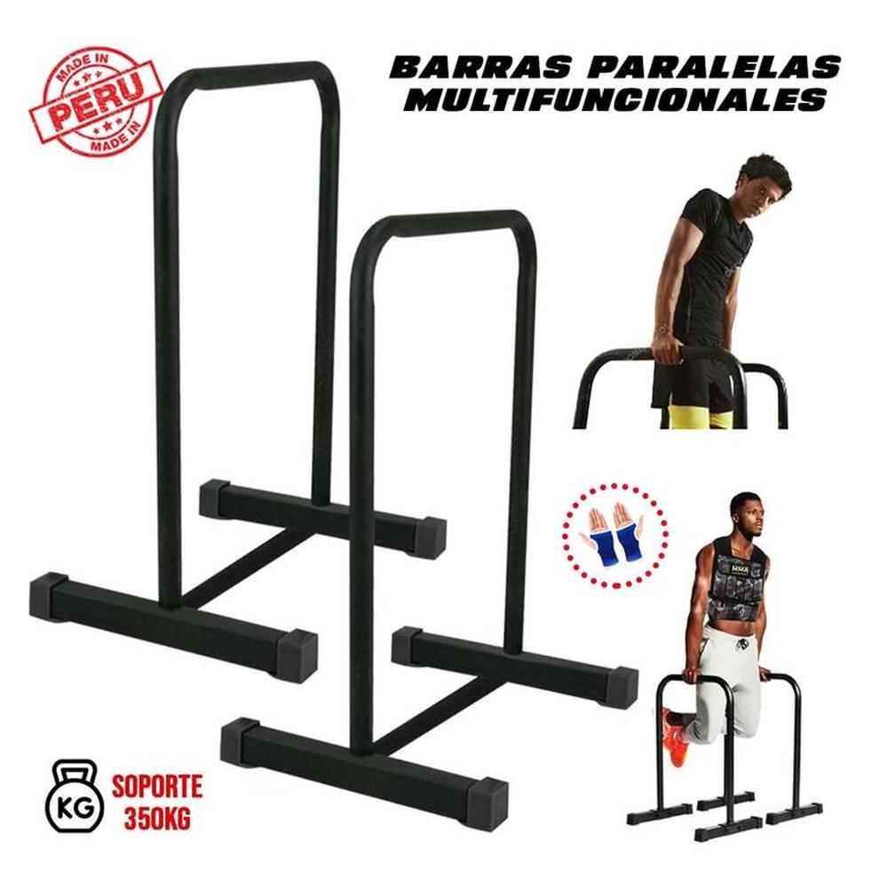 Barra Paralela Multifuncional Fondos abdominales + Guantes Barra Paralela Multifuncional Fondos abdominales + Guantes