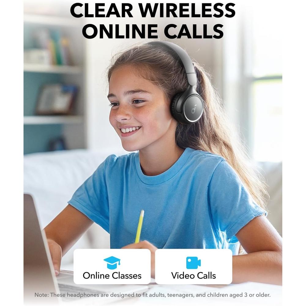 Audífono Soundcore H30i Bluetooth 5.3 70Hr 20Hz A3012Z11 Negro