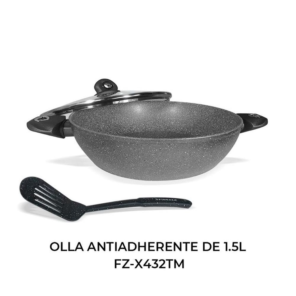 OLLA ANTIADHERENTE DE GRANITO DE 15L FZ-X432TM