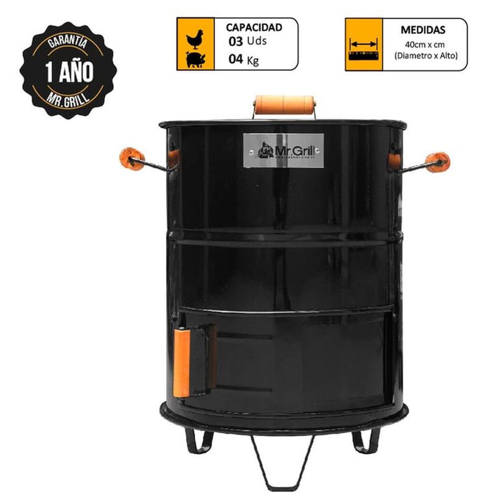 Cilindro Ahumador mini fierro