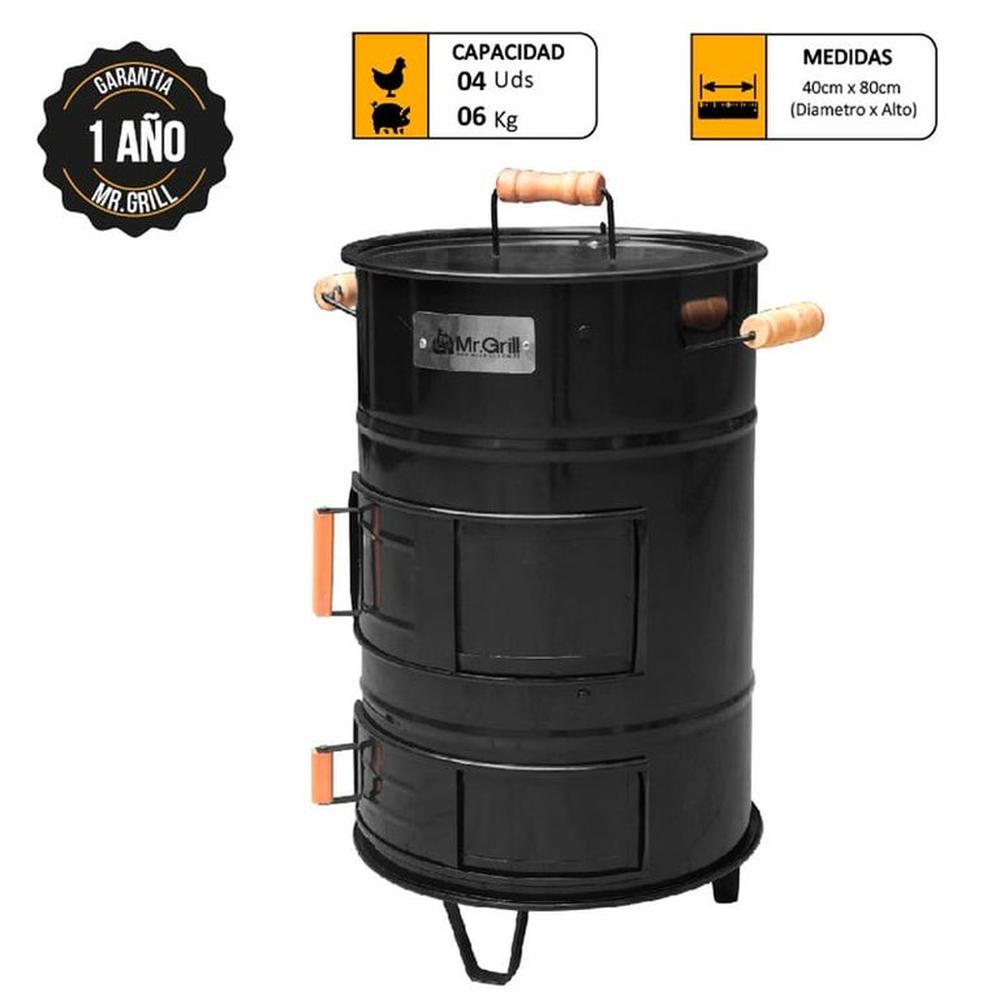 Cilindro Ahumador chico fierro