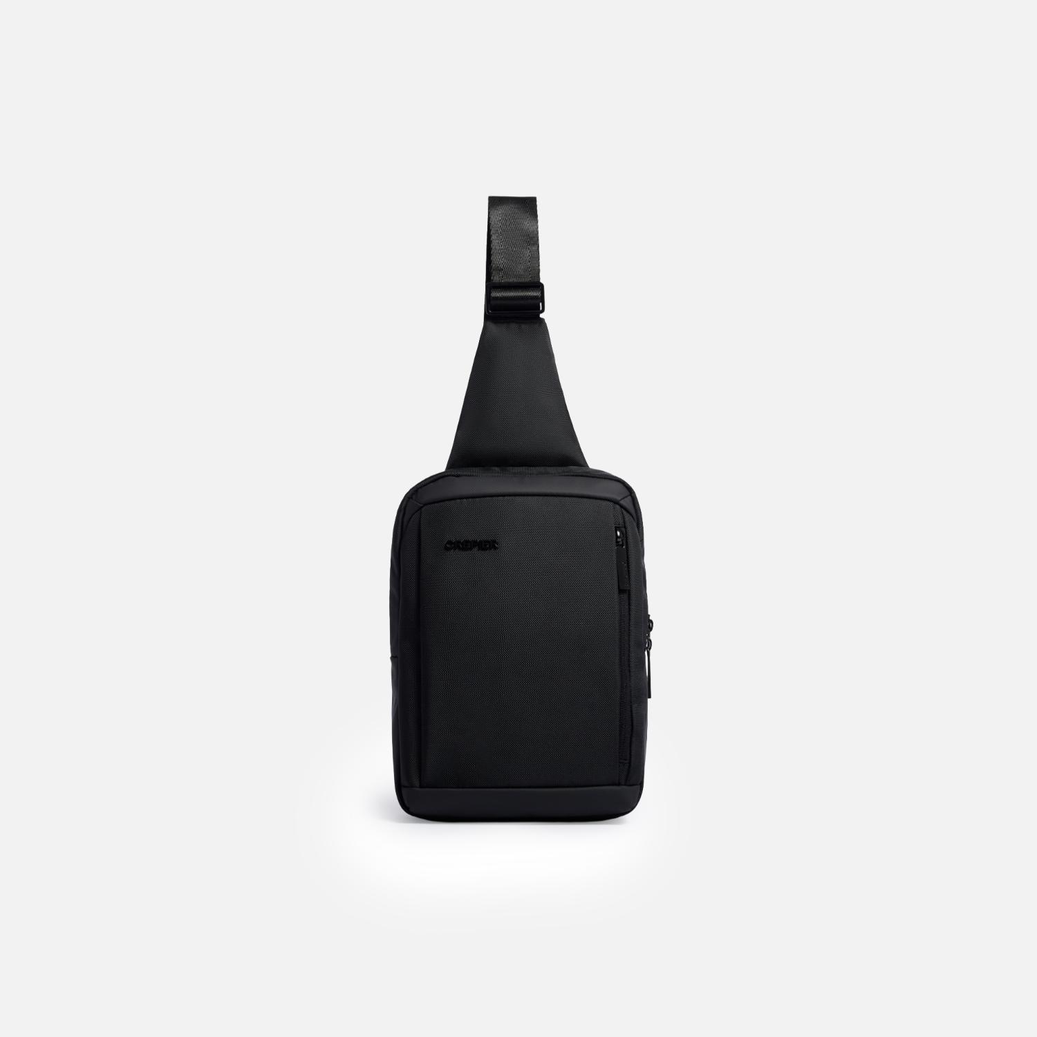 Morral Crepier Hombre Sling Bag Moretto Grande Negro