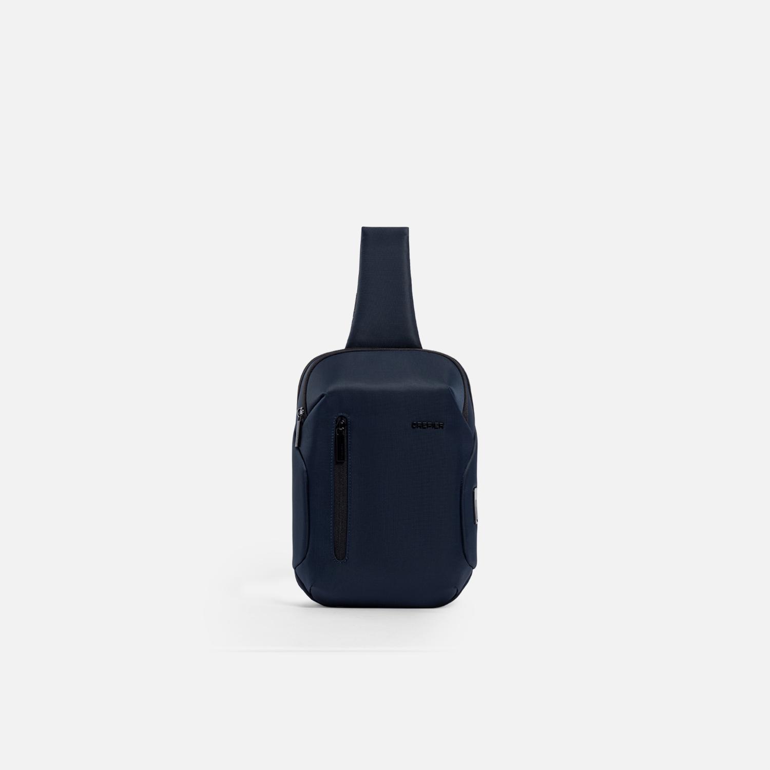 Morral Crepier Hombre Sling Bag Volker Mediano Azul