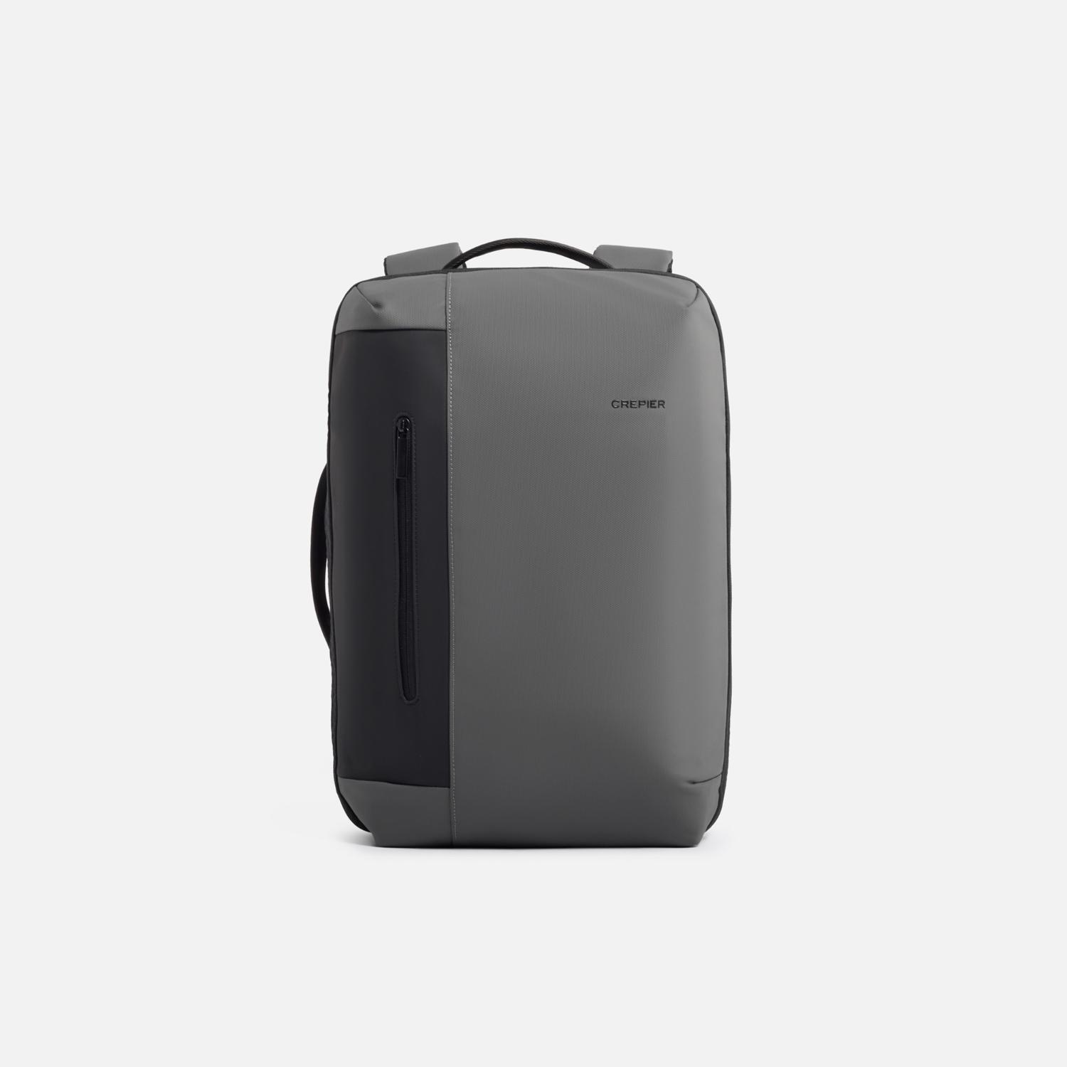 Mochila Crepier Hombre Fazio Grande Gris