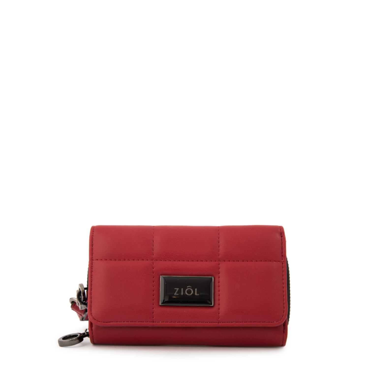 Billetera Ziol Tanya Rojo
