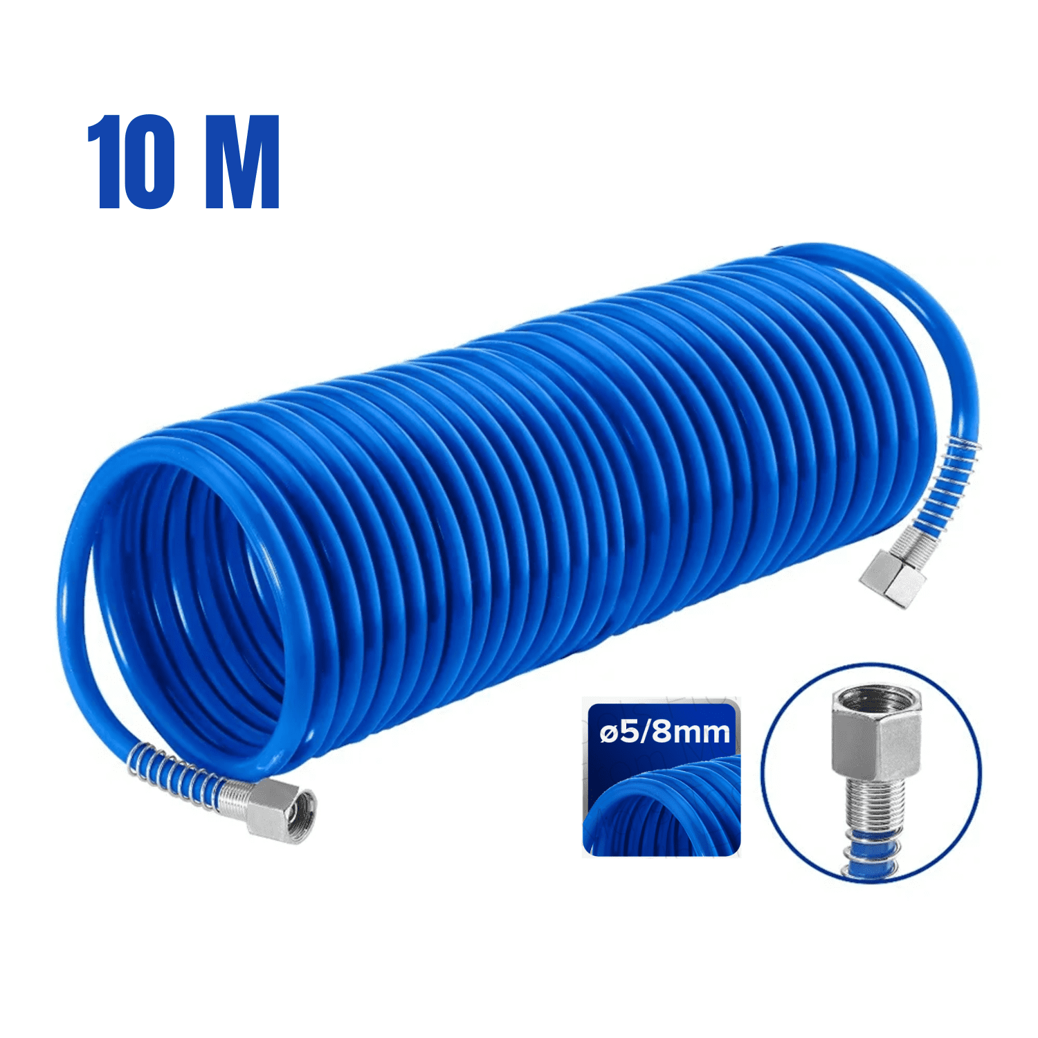 Manguera tipo Resorte para Compresora 10m Wadfow WQG1910