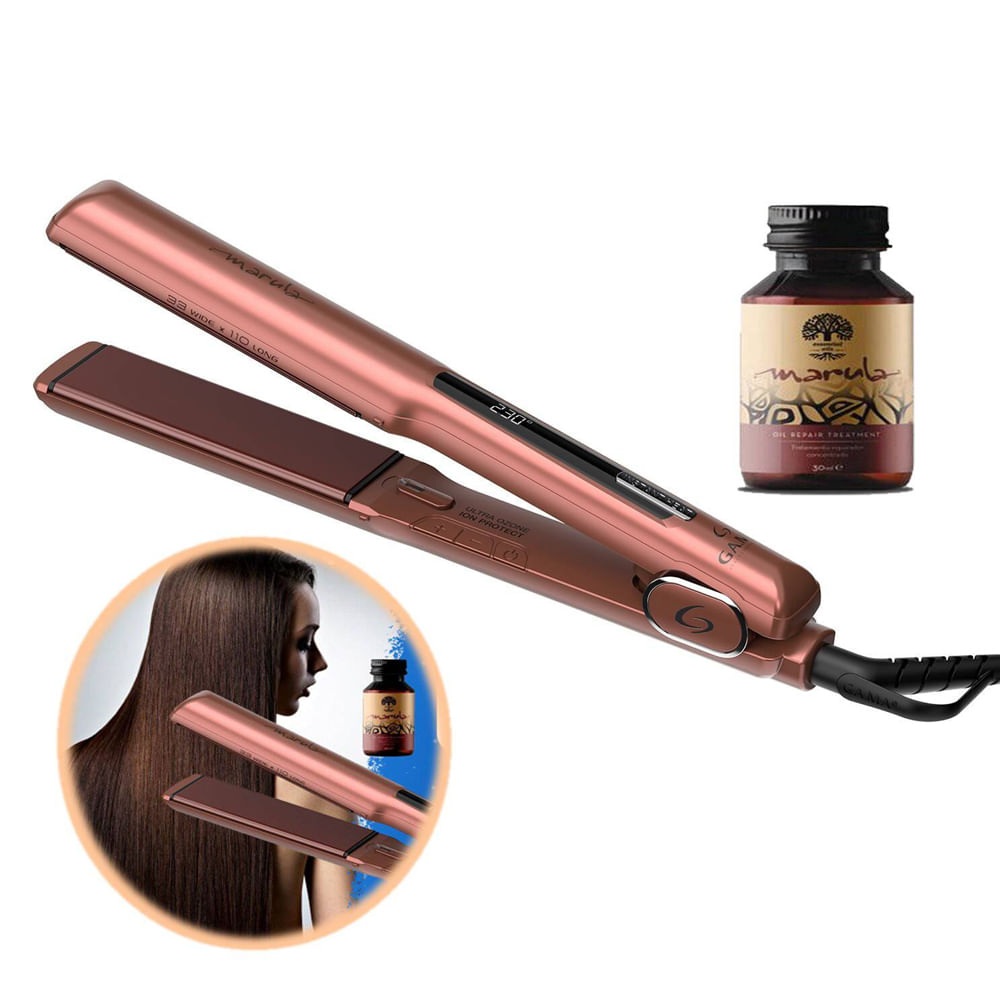 Pack Alisador Starlight Digital 5d Marula OIL X3.