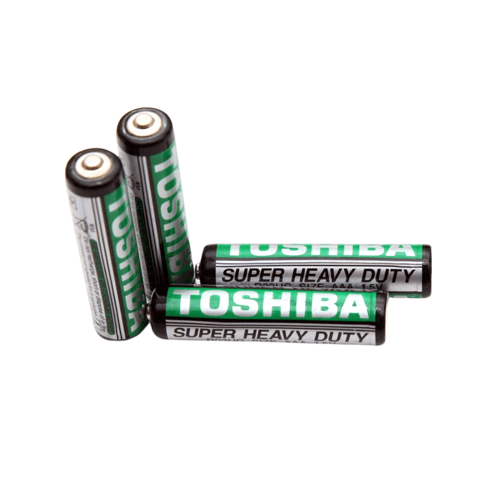 Pilas AAA Super Heavy Duty Carbon TOSHIBA R03UG PACK X4 UND