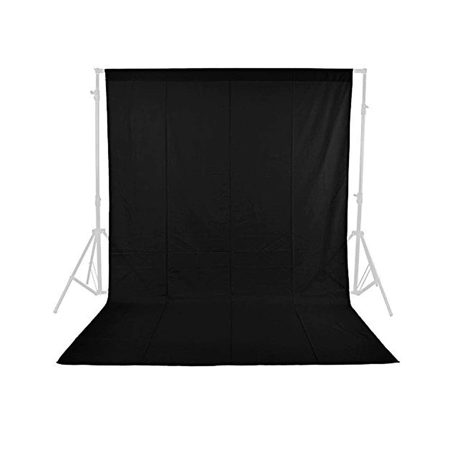 Fondo negro de tela Muselina 3x6 Metros