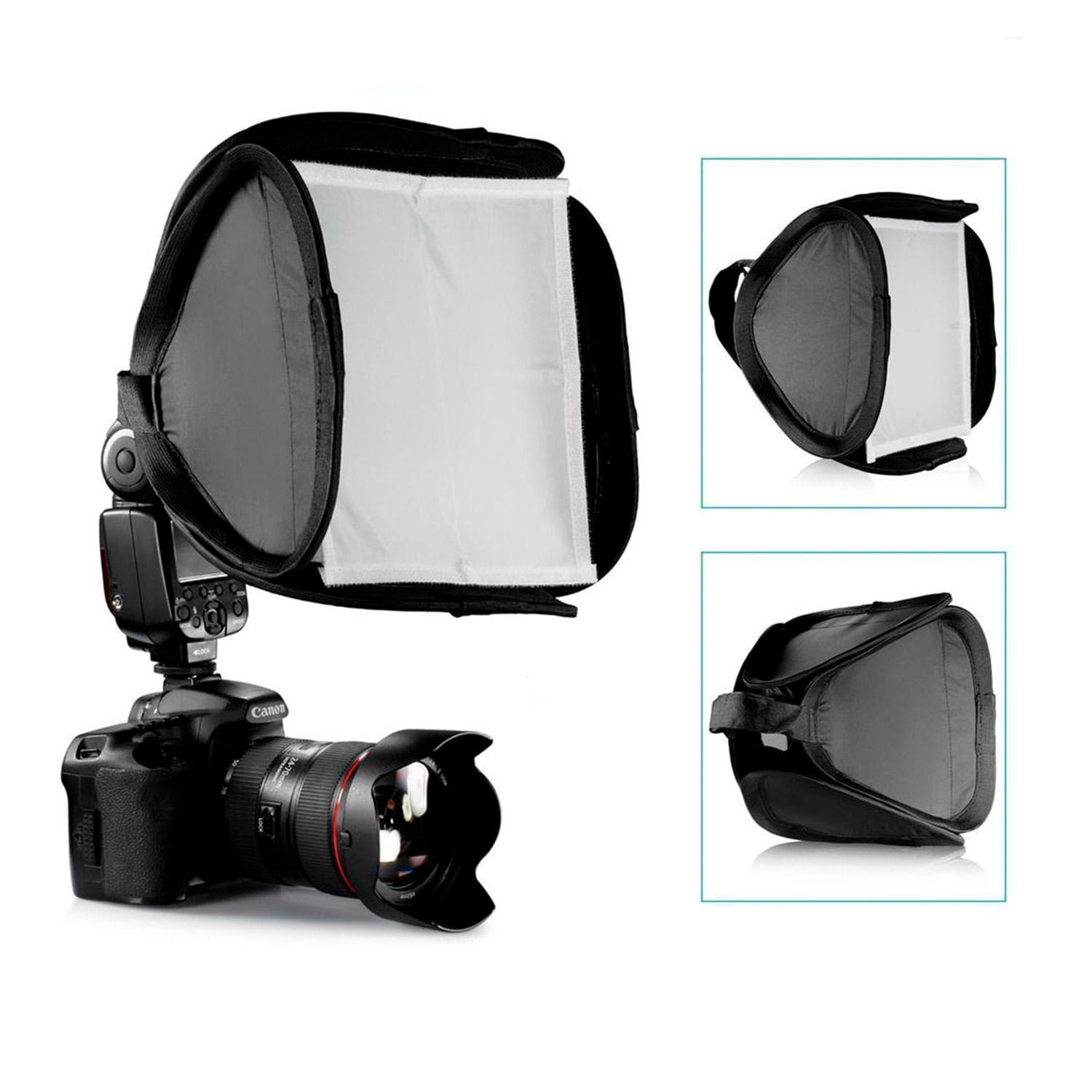 Mini Softbox para Flash 23x23 cm Fotga