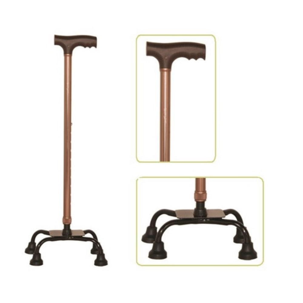 Bastón 4 Patas Importado Mango T