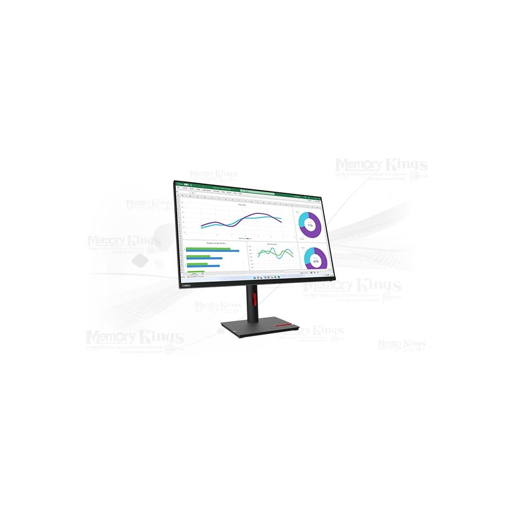Monitor 31.5"" Lenovo ThinkVision T32h-30 IPS 2K - Pantalla Ultra Clara con Conectividad Avanzada