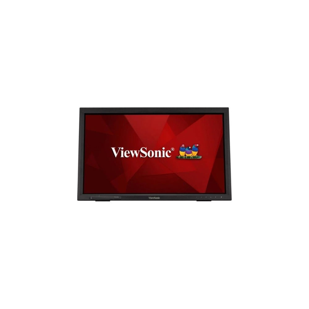 Monitor táctil LCD ViewSonic TD2223 de 22"" Full HD, 10 puntos, conexiones HDMI y USB, color negro