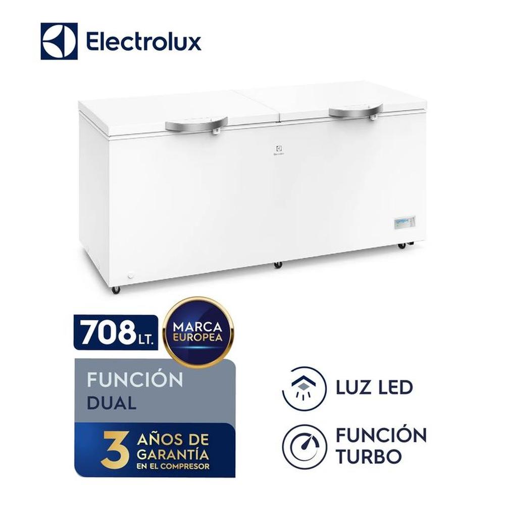 Congelador Frost Horizontal Electrolux 708 Litros Blanco - EFC70W2HTW Congelador Frost Horizontal Electrolux 708 Litros Blanco - EFC70W2HTW