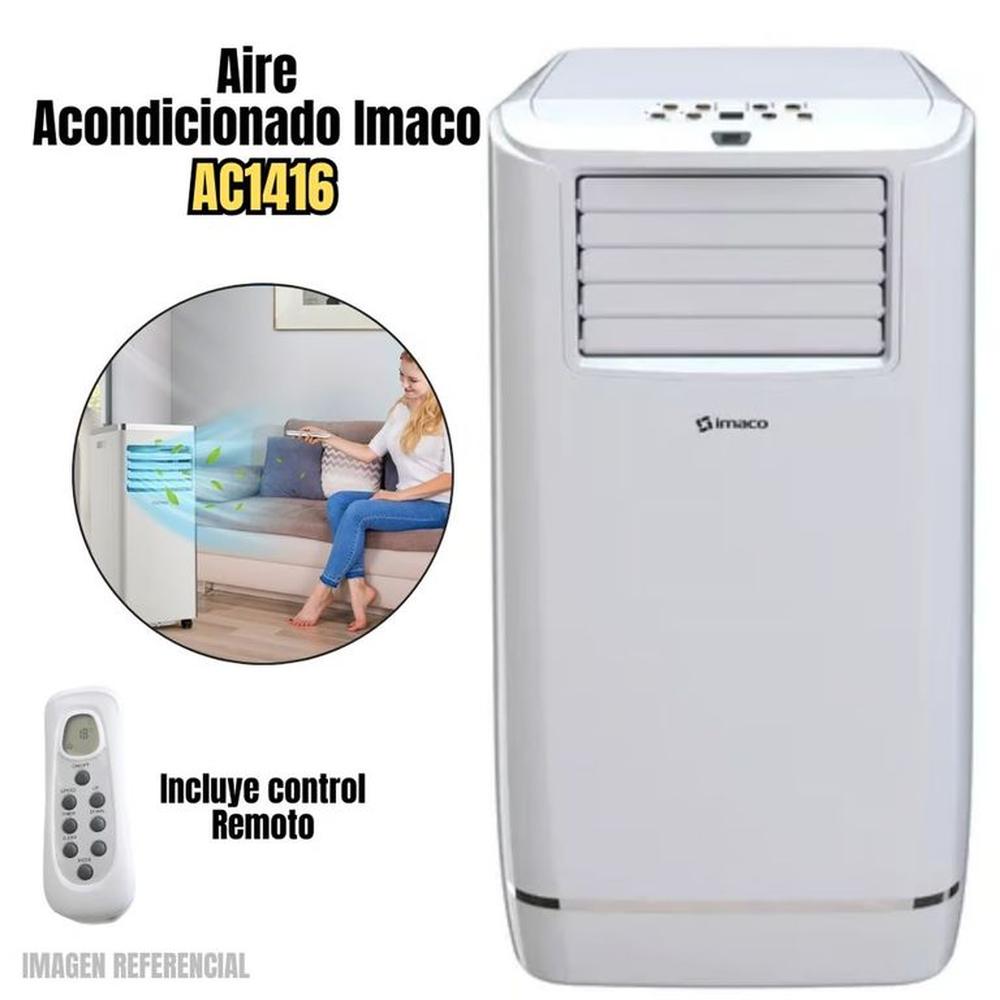Aire Acondicionado Portátil Imaco AC1416 Aire Acondicionado Portátil Imaco AC1416