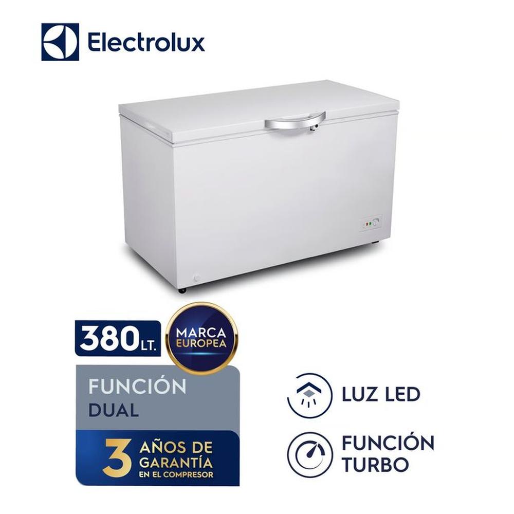 Congelador Horizontal Electrolux 380 Litros EFCC38C2HQW Dual Blanco Congelador Horizontal Electrolux 380 Litros EFCC38C2HQW Dual Blanco