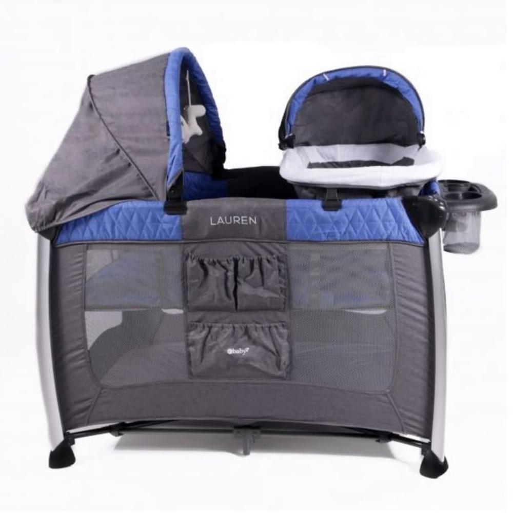 Cuna Corral Pack And Play para Bebés «LAUREN» Blue cod. 730 Cuna Corral Pack And Play para Bebés «LAUREN» Blue cod. 730