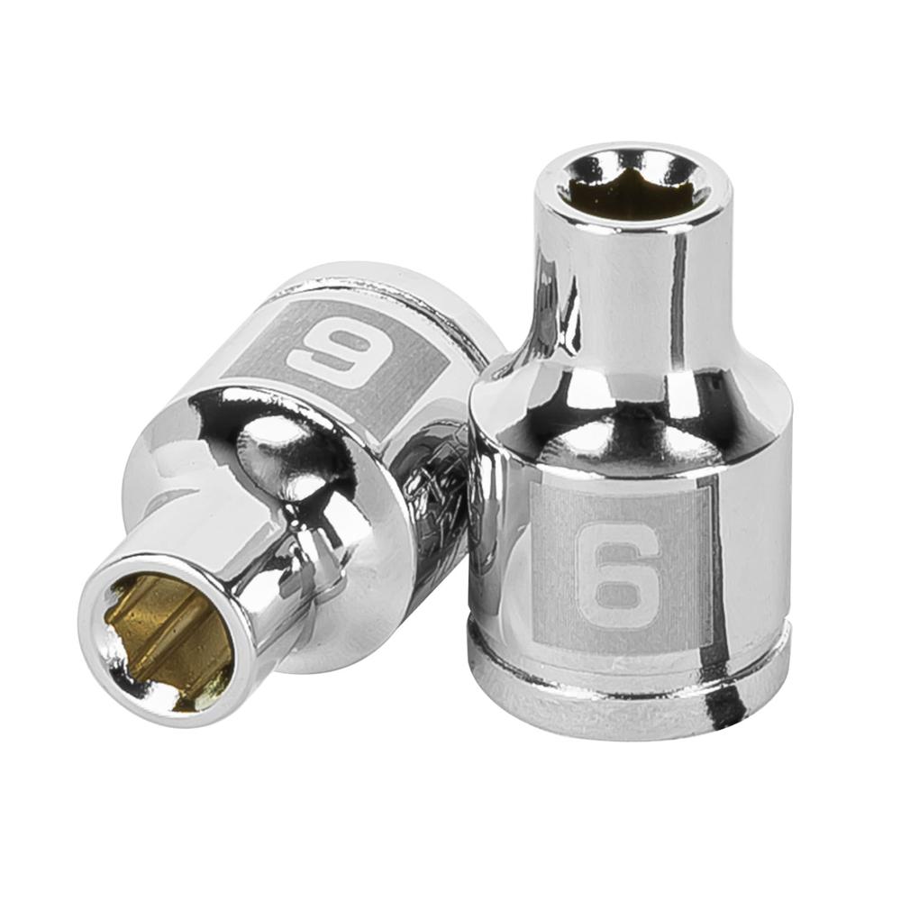 Dado 6mm Hexagonal Encastre de 3/8"" 13670 Truper