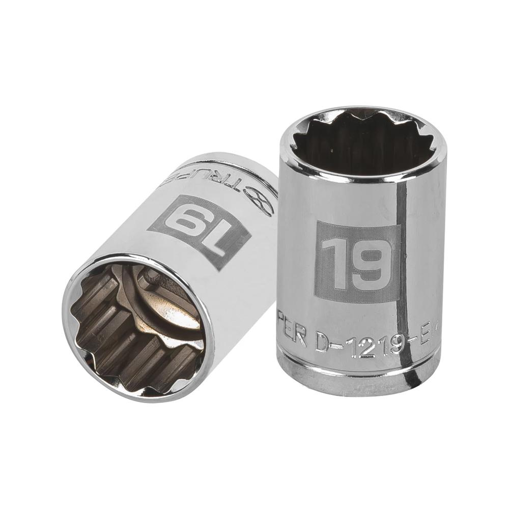 Dado 19mm Poligonal Encastre de 1/2"" 13533 Truper