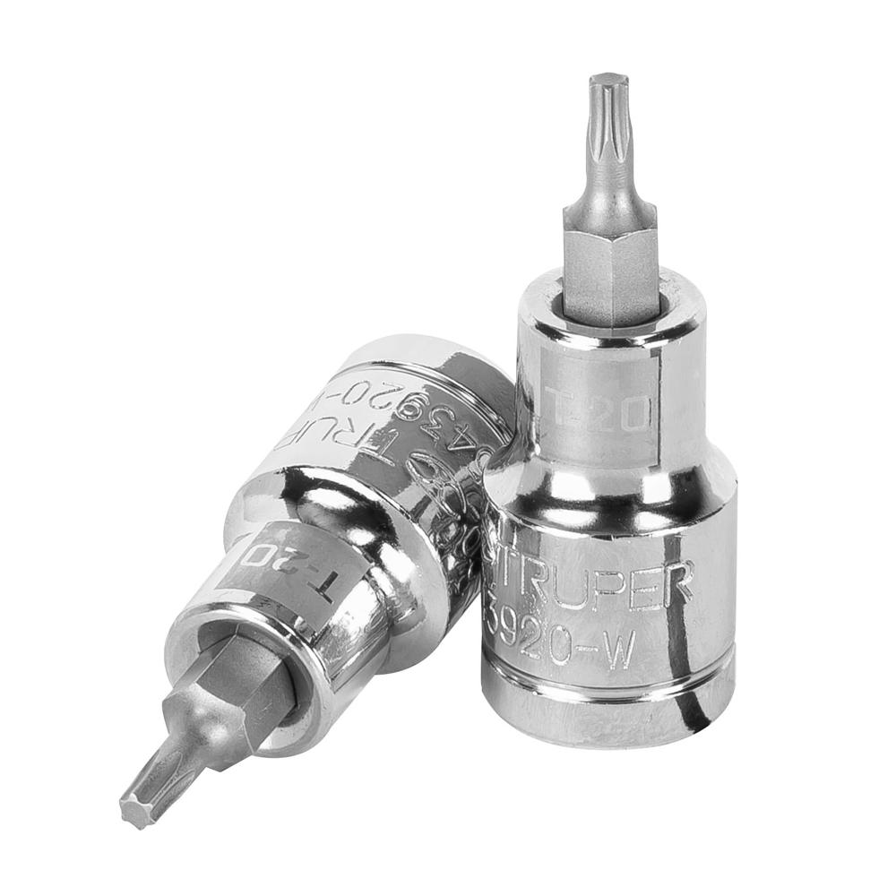 Dado T-20 Torx Punta Encastre de 1/2"" 13434 Truper