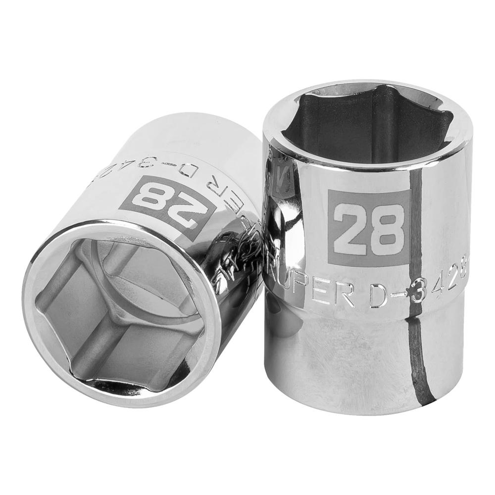 Dado 28mm Hexagonal Encastre de 3/4"" 14977 Truper