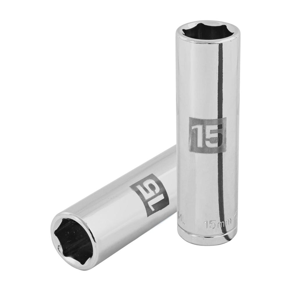 Dado 15mm Hexagonal Tubular Encastre de 1/2"" 13355 Truper