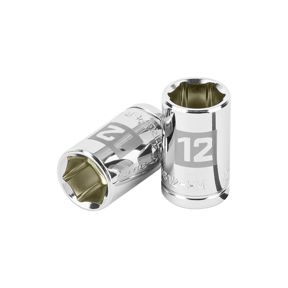 Dado 12mm Hexagonal Encastre de 3/8"" 13676 Truper