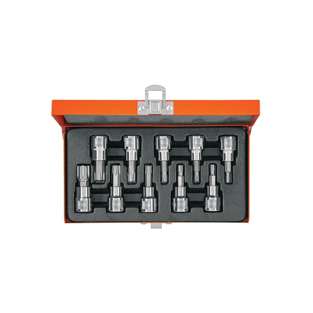 Dado 10 Piezas Torx Juego Encastre de 3/8"" 13976 Truper