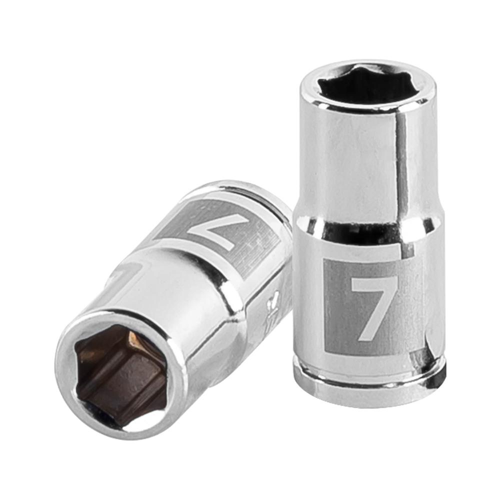 Dado 7mm Hexagonal Encastre de 1/4"" 13169 Truper