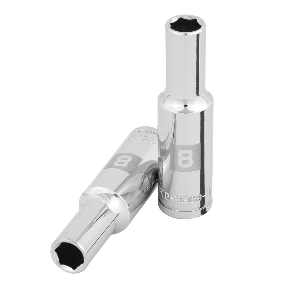 Dado 8mm Hexagonal Tubular Encastre de 3/8"" 100993 Truper