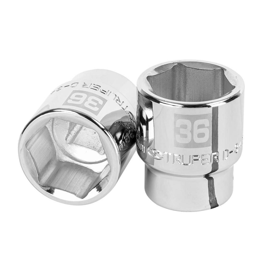 Dado 36mm Hexagonal Encastre de 3/4"" 14987 Truper