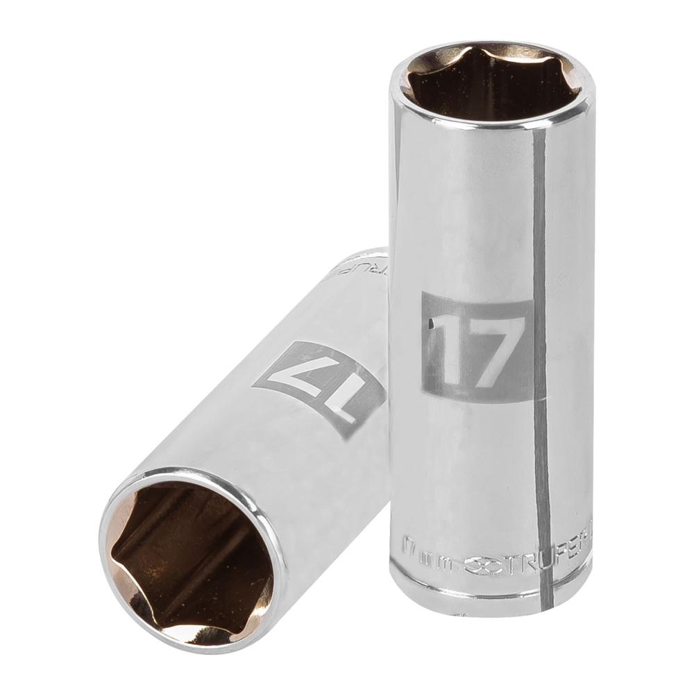 Dado 17mm Hexagonal Tubular Encastre de 3/8"" 13777 Truper