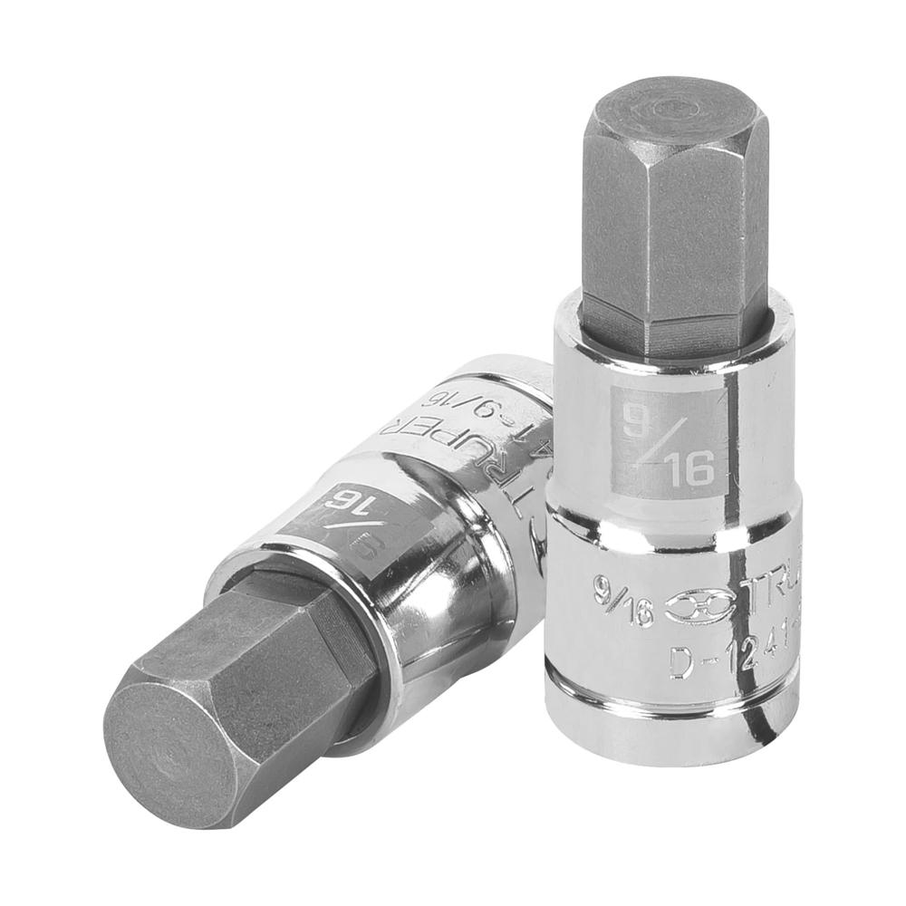 Dado 9/16"" Punta Hexagonal Encastre de 1/2"" 13256 Truper
