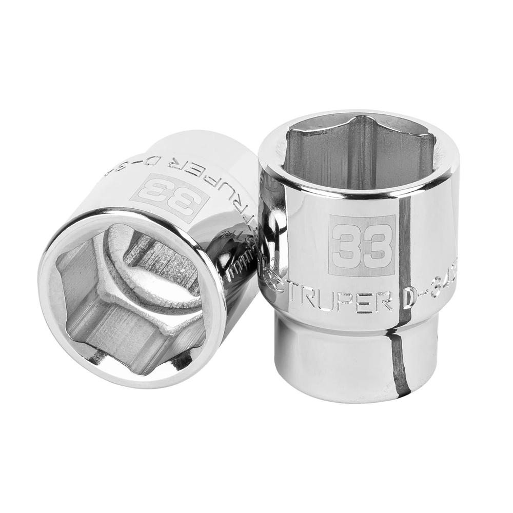 Dado 33mm Hexagonal Encastre de 3/4"" 14983 Truper