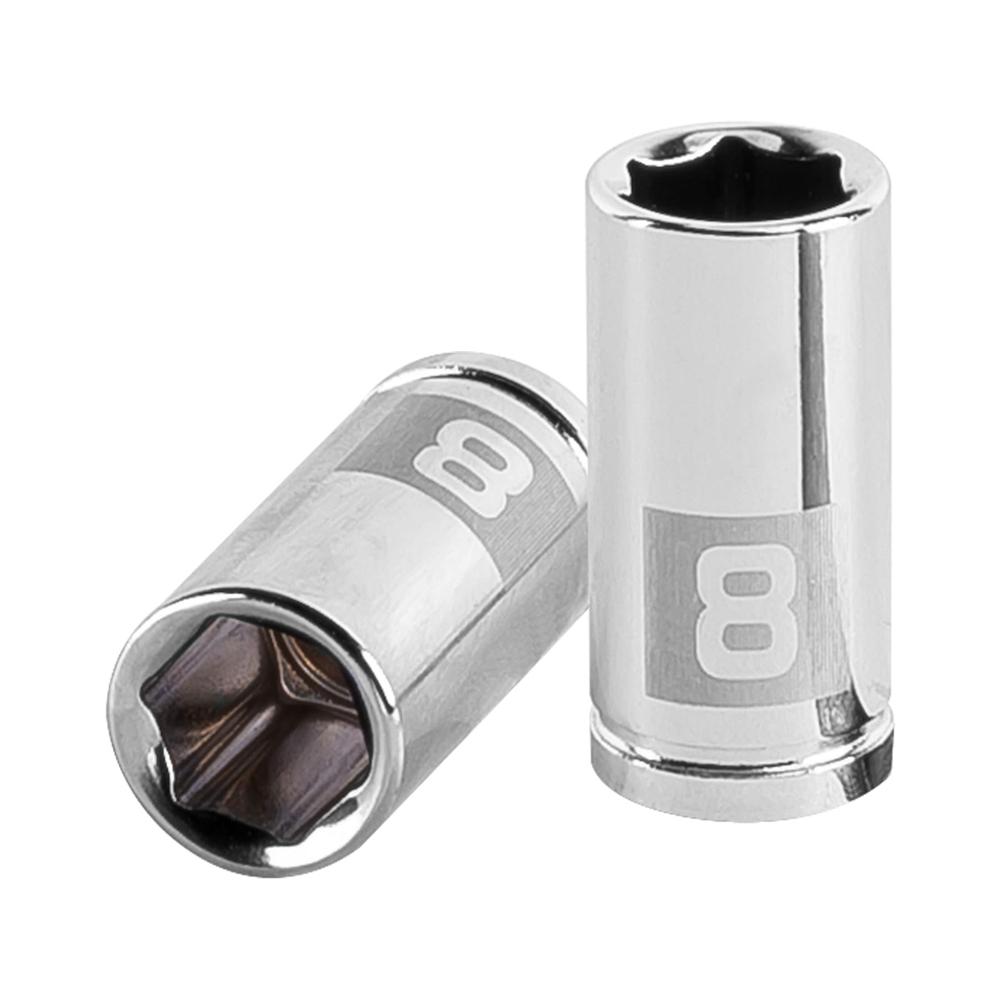 Dado 8mm Hexagonal Encastre de 1/4"" 13170 Truper