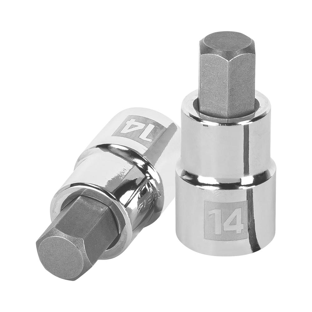 Dado 14mm Punta Hexagonal Encastre de 1/2"" 13285 Truper