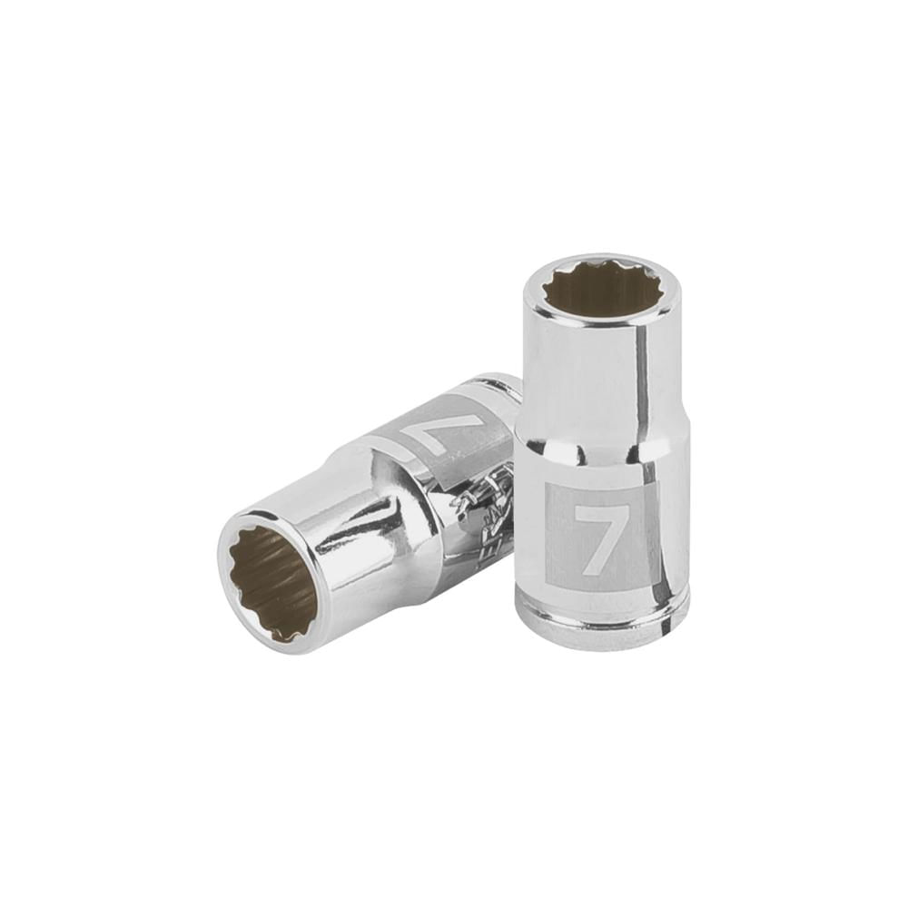 Dado 7mm Poligonal Encastre de 1/4"" 100979 Truper