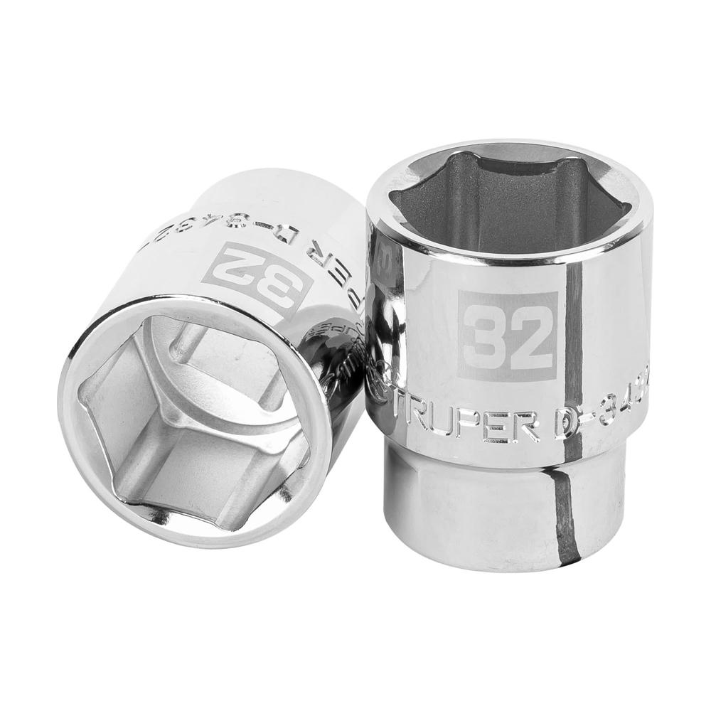 Dado 32mm Hexagonal Encastre de 3/4"" 14981 Truper