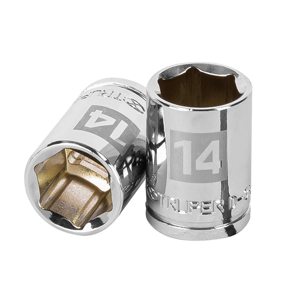 Dado 14mm Hexagonal Encastre de 3/8"" 13678 Truper