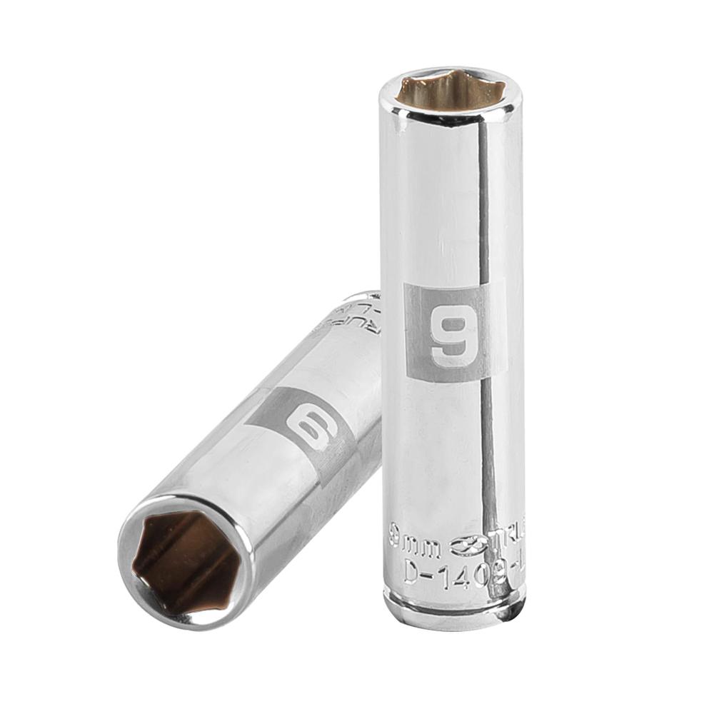 Dado 9mm Hexagonal Tubular Encastre de 1/4"" 13203 Truper