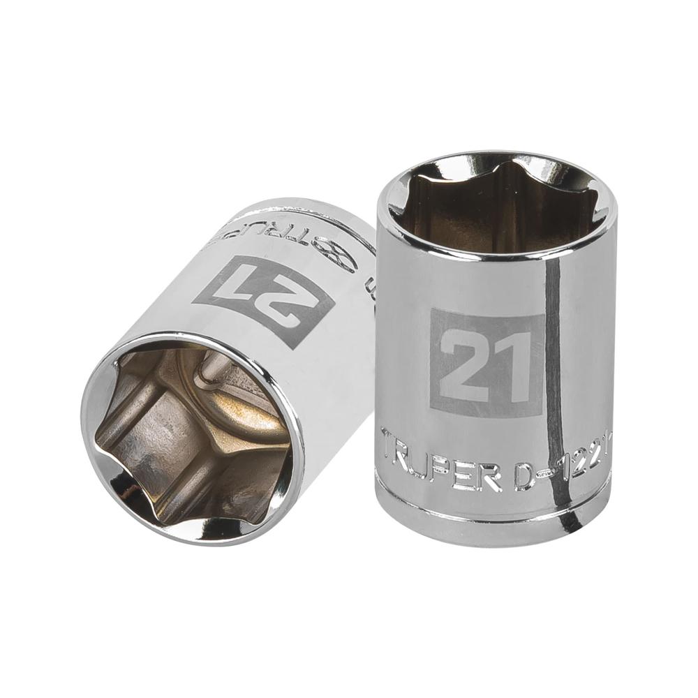 Dado 21mm Hexagonal Encastre de 1/2"" 13271 Truper