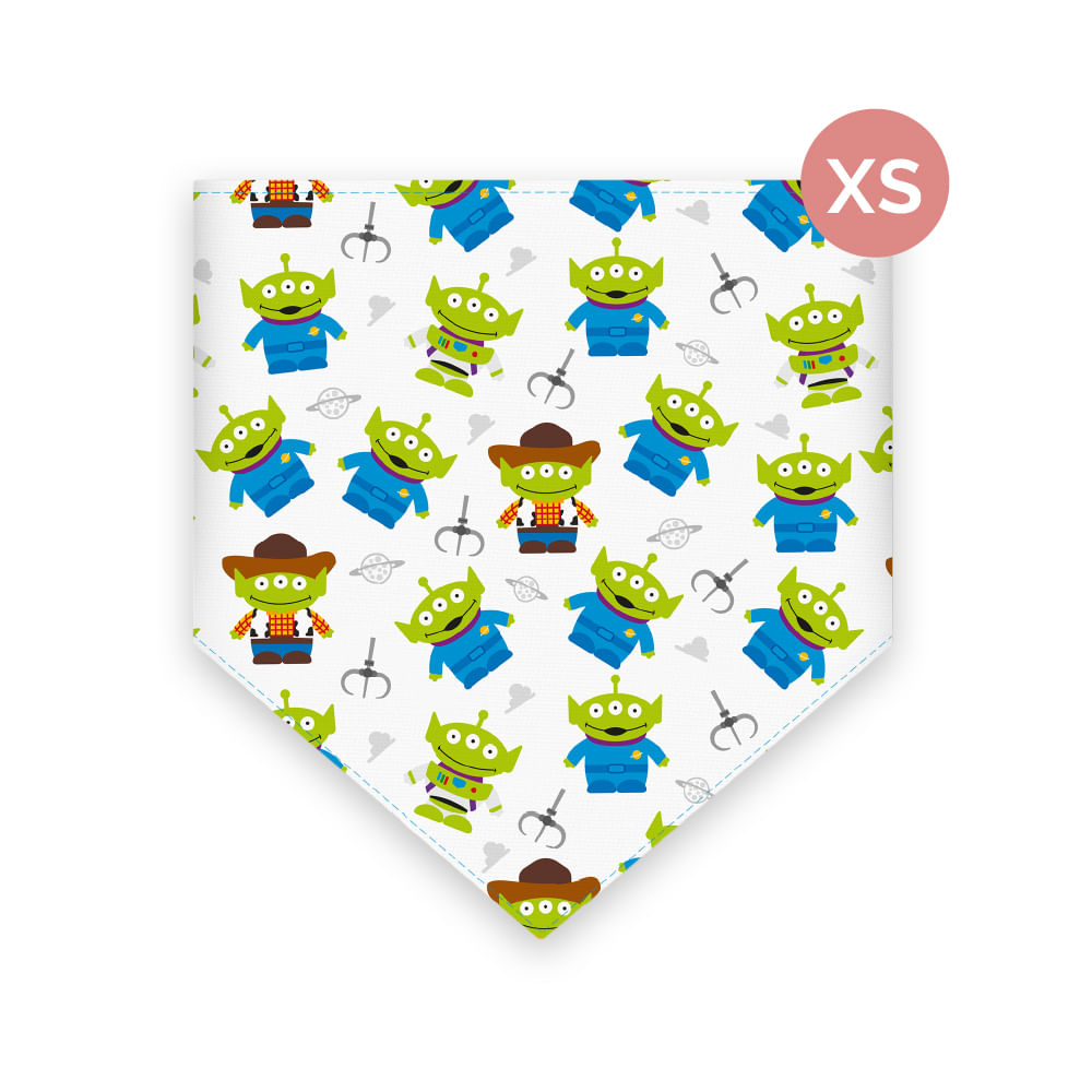 Bandana para mascotas Bandydog! Aliens XS