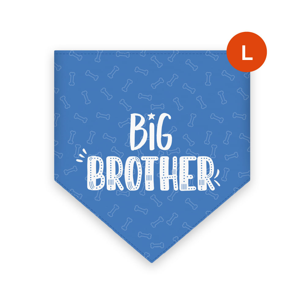 Bandana para mascotas Bandydog! Big brother L