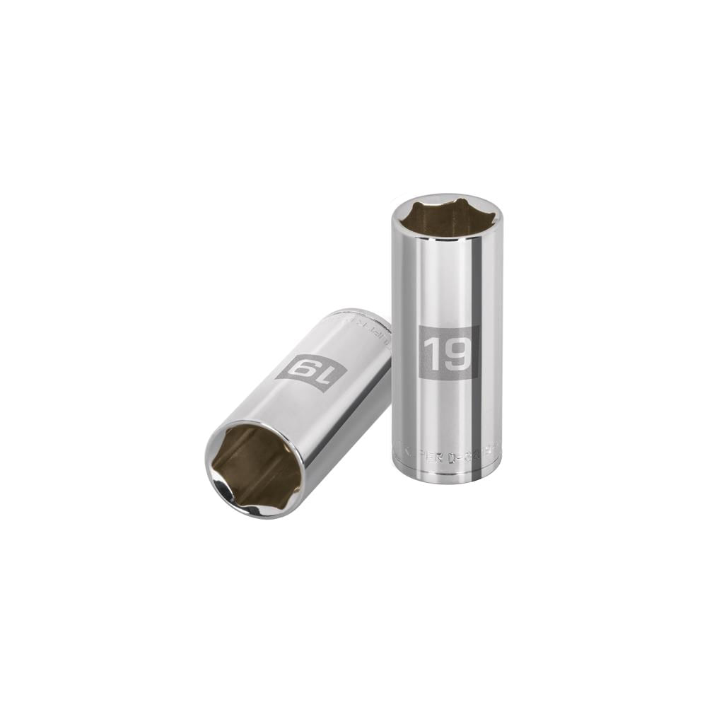 Dado 19mm Hexagonal Tubular Encastre de 3/8"" 13779 Truper