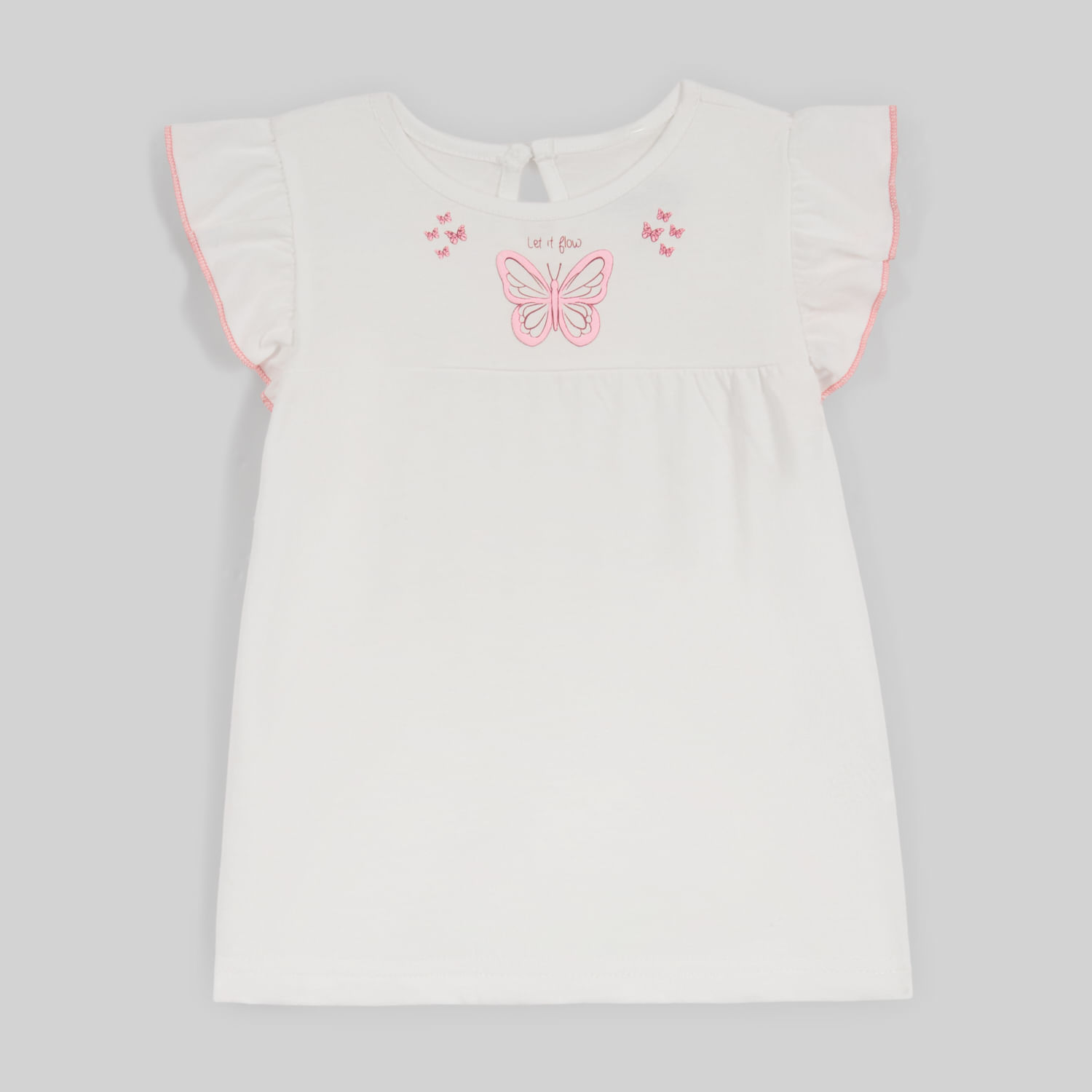 Polo Para Bebe Niña Baby Circus Bloom Bord W