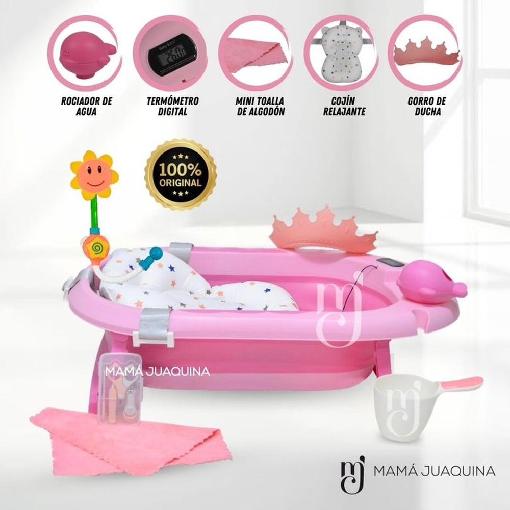 Bañera Plegable «BERKEN» Pink
