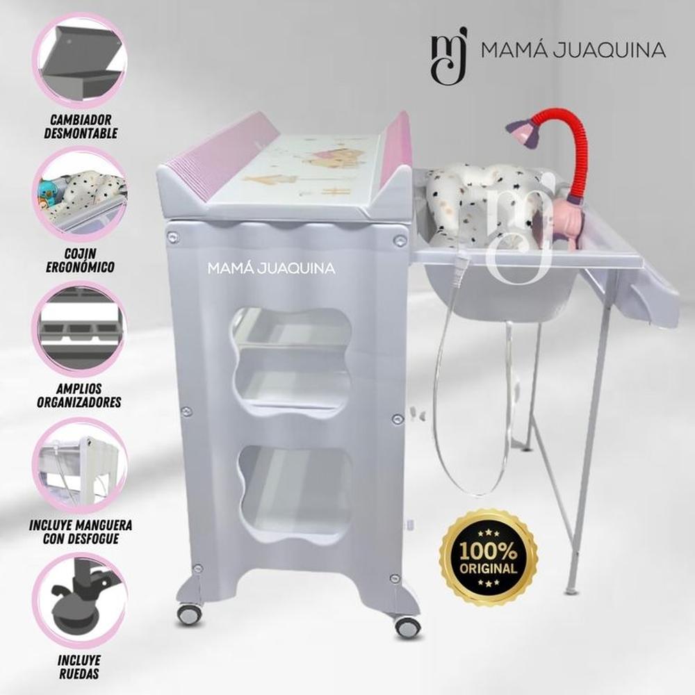Bañera Cambiador «BAMORY » Edición Limitada  Pink