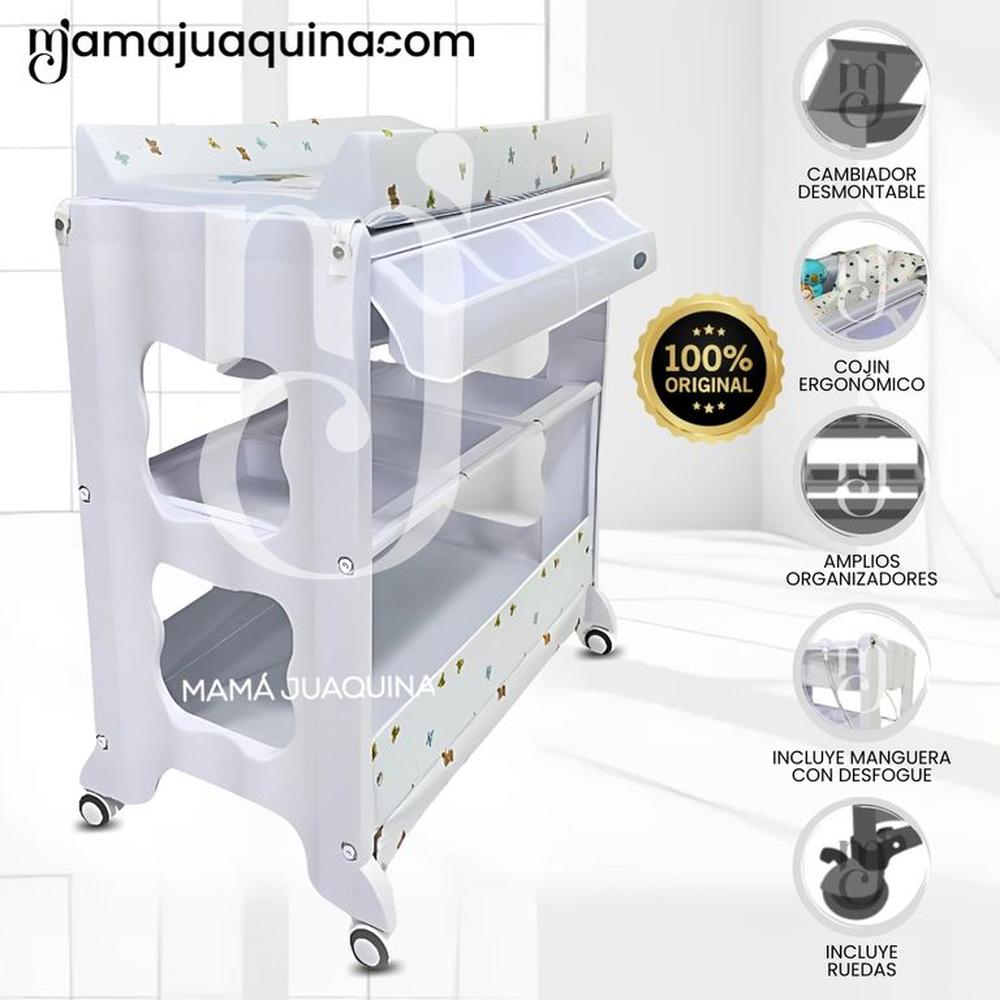 Bañera Cambiador «CHEIKHOUNA » Edición Limitada Light Blue